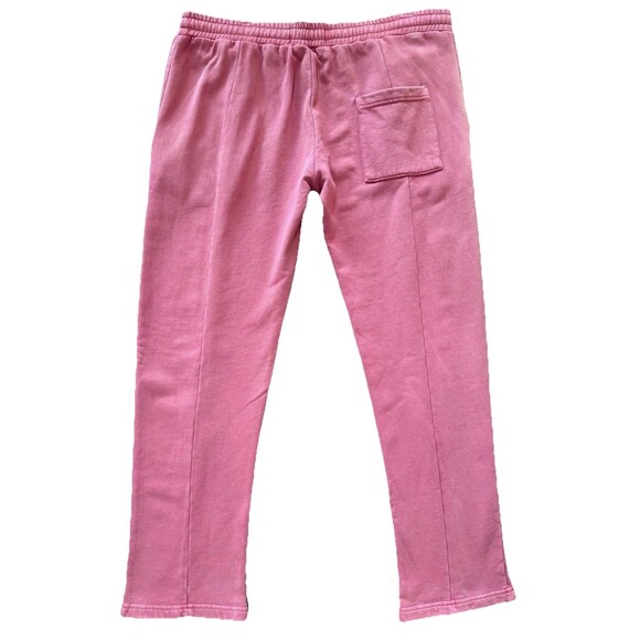 Strawberry Los Angeles Pink Sun Faded Sweatpants Men’s S Straight Leg Lounge - Picture 2 of 7